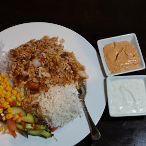 Dönerteller Hähnchen