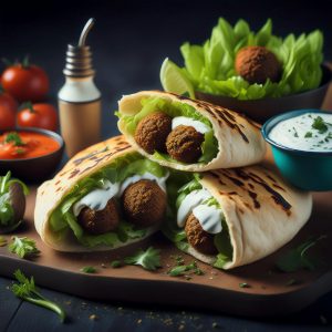 Falafel Yufka